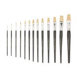Bigpoint 358F Serisi 14 Beyaz Doğal Kıl Düz Kesik Fırça