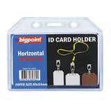 Bigpoint 660 5'li Yatay Şeffaf Soft Kart Kabı