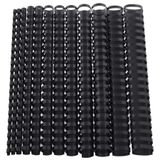 Bigpoint 8 mm Siyah 100'lü Plastik Spiral