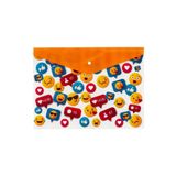 Bigpoint A4 Emoji Desenli Çıtçıtlı Dosya