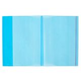 Bigpoint A4 Hazır Defter Kabı 5'Li Paket Şeffaf Mavi X 20 Paket