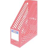Bigpoint Açık Pembe Plastik Kutu Klasör 25 x 8.2 x 39.5 cm 1 Adet Magazinlik Düzenleyici