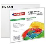 Bigpoint Artists' Pres Tuval 30X30cm X 5 Adet