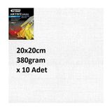 Bigpoint Artists' Tuval 20X20CM - 380GRAM x 10 Adet