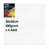 Bigpoint Artists' Tuval 30X30cm - 380Gram X 4 Adet