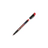 Bigpoint | Asetat Kalemi, Ince Uçlu (S) - Hızlı Kuruyan Suya Dayanıklı Ohp Cd Kalemi, 0.3 Mm, Kırmız