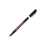 Bigpoint | Asetat Kalemi, Ince Uçlu (S) - Hızlı Kuruyan Suya Dayanıklı Ohp CD Kalemi, 0.3 Mm, Siyah