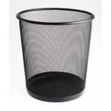 Bigpoint BP41095 Siyah Metal Perfore Çöp Kovası