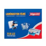 Bigpoint BP697 78x102 125 Micron Laminasyon Filmi