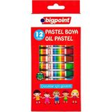 Bigpoint BP740-12 Pastel Boya 12LI Karton Kutu