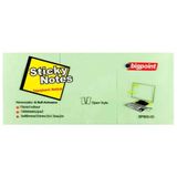 Bigpoint BP800-55-4-PKT 3'lü 40x50 mm Çizgisiz Yeşil Yapışkanlı Not Kağıdı