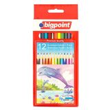 Bigpoint BP94412 Aquarelle Sulu Boya Kalemi 12 Renk Fırçalı