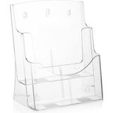 Bigpoint Broşürlük A4 İkili Dikey Düzenleyici 2 Parça Şeffaf 21x29.7 cm Ölçülerinde