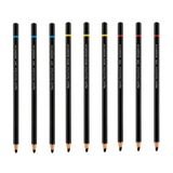 Bigpoint Charcoal Pencil Kömür Kalemi (7.2mm X 175mm) 9'lu Set