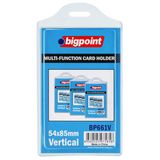 Bigpoint Çok Amaçlı Kart Kabı Dikey 54X85mm X 10 Adet