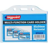 Bigpoint Çok Amaçlı Kart Kabı Yatay 85x54mm 50'li Poşet