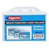 Bigpoint Çok Amaçlı Kart Kabı Yatay 85X54mm X 10 Adet
