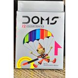 Bigpoint Doms Kuru Boya Kalemi 12 Renk Yarım Boy