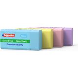 Bigpoint Dust Free Pastel Renkli Silgi 4'lü Set - Karışık-Çok Renkli - standart