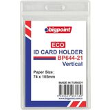 Bigpoint Eco Kart Poşeti Dikey 74 x 105 mm 5 Adet