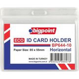 Bigpoint Eco Kart Poşeti Yatay 85X55Mm 5 Adet
