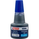 Bigpoint | Istampa Mürekkebi, Kaşe ve Istampa ile Uyumlu - Yağsız ve Kalıcı Mürekkep, Mavi, 30 ml