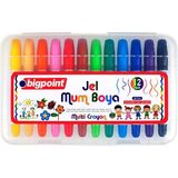 Bigpoint Jel Mum Boya 12 Renk - 12'li - Çok Renkli