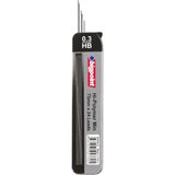 Bigpoint Kalem Ucu 0.3 mm HB 24 Adet 75 mm Uzunlukta Çocuklar İçin Güvenli Uçlar - Karışık-Çok Renkli - standart
