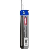 Bigpoint Kalem Ucu 0.7mm 75mm 24'lü Tüp Kaliteli 2B Uçlar ile Kolay Yazım