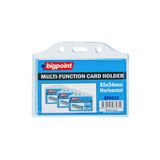 Bigpoint Kart Kabı Çok Amaçlı Soft Yatay 85X54 Mm Bp661H (5 Li Paket)