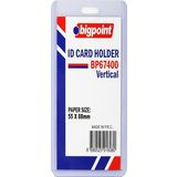 Bigpoint Kart Kabı Dikey Şeffaf 55X88Mm 100`Lü Paket