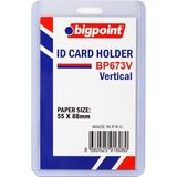 bigpoint kart kabı dikey sert pvc 55x88mm bp673v (10 lu paket) - Yok