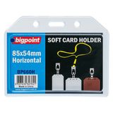 Bigpoint Kart Kabı Soft Yatay 85X54mm Bp660 (5 Li Paket)