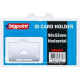 Bigpoint Kart Kabı Yatay Şeffaf 90X55Mm 100`Lü Paket