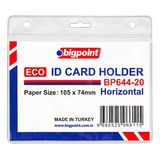Bigpoint Kart Poşeti Eco Yatay 105X74mm Bp644-20 (100 Lü Paket)