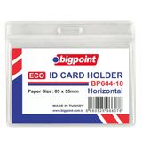 Bigpoint Kart Poşeti Eco Yatay 85X55mm Bp644-10 (100 Lü Paket)