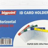 Bigpoint Kart Poşeti Yatay Şeffaf 105X74MM 10`lu Paket