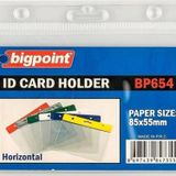 Bigpoint Kart Poşeti Yatay Şeffaf 85X55Mm 10`Lu Paket