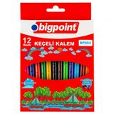 Bigpoint Keceli Kalem 12'Li Set (Karton Kutulu) X 12 Adet