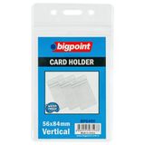 Bigpoint Kilitli Kart Poşeti Dikey 62X91mm X 10 Adet