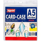 Bigpoint Kilitli Kart Poşeti Yatay A5 (210X148Mm) 10`Lu Paket