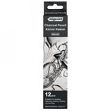 Bigpoint Kömür Kalemi Medium(Orta Sertlik) (7.2mm x 175MM) 12'li Set