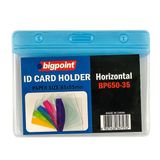 Bigpoint Korumalı Kart Poşeti Yatay Mavi 85X55mm X 10 Adet