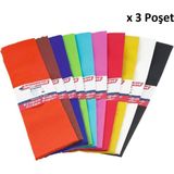 Bigpoint Krapon Kağıdı Karışık 10 Renk x 3 Poşet - 3 Adet
