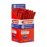 Bigpoint Master 933 Tükenmez Kalem 1.0 Kırmızı 50'li Paket