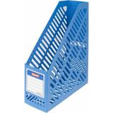 Bigpoint Mavi Plastik Kutu Klasör Magazinlik 25 x 8.2 x 39.5 cm Dayanıklı ve Esnek Tasarım