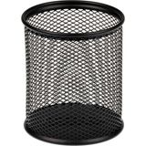 Bigpoint Metal Kalemlik Siyah 8 x 9.5 cm, Kalem ve Eşyalarınızı Güvenle Saklayın