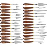 Bigpoint Metal Spatula 29'lu Set (Painting Knife)