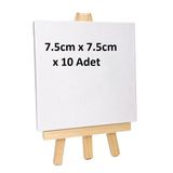 Bigpoint Mini Tuval 3X3" (7.5Cm X 7.5Cm) + Şovale X 10 Adet