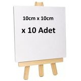 Bigpoint Mini Tuval 4X4" (10Cm X 10Cm) + Şovale X 10 Adet